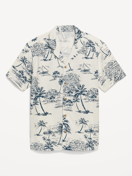 Short-Sleeve Camp Shirt