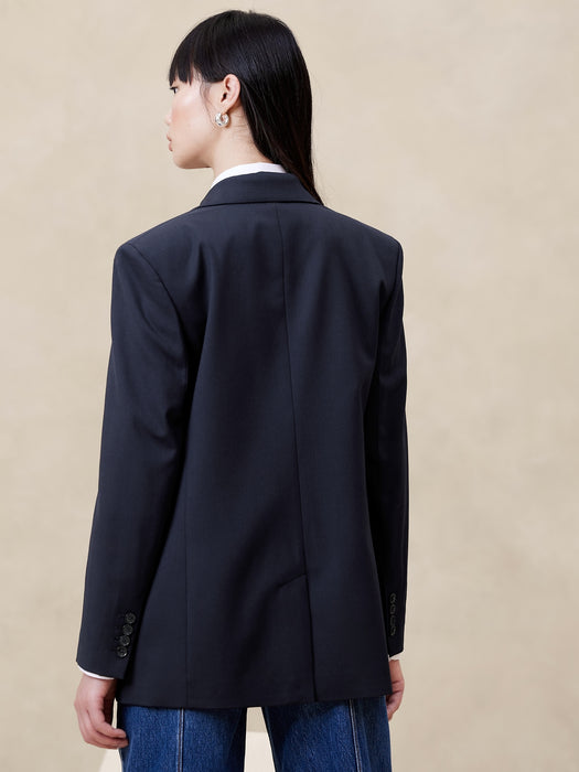Siena Relaxed Italian Wool Blazer