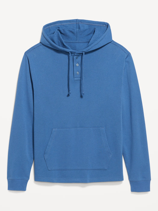 French Terry Henley Hoodie