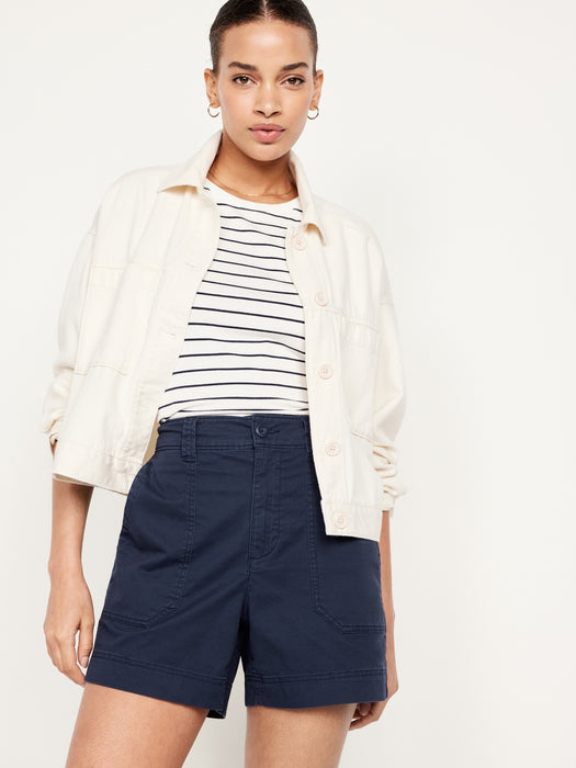 High-Waisted OGC Chino Shorts -- 5-inch inseam