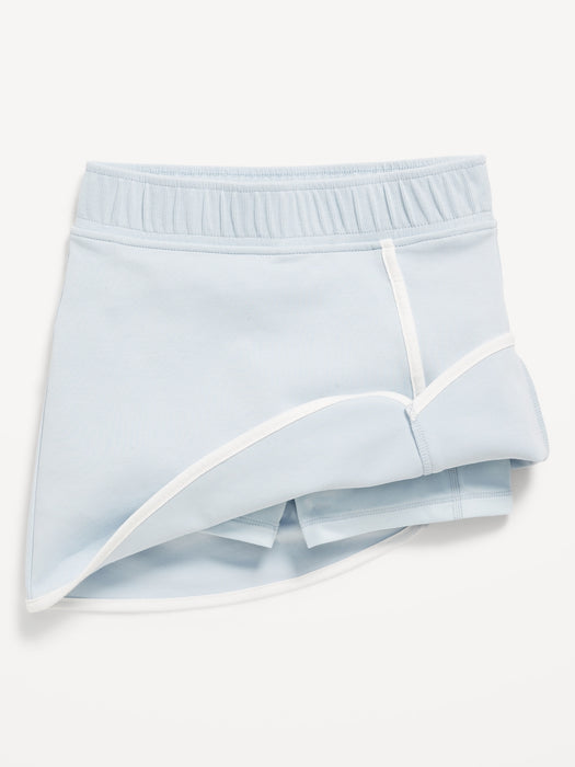 High-Waisted Dynamic Fleece Skort for Girls