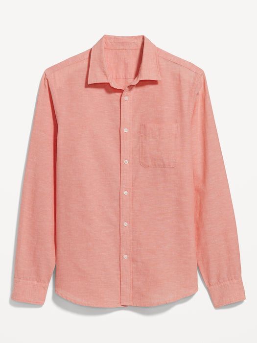Classic Fit Everyday Linen-Blend Shirt