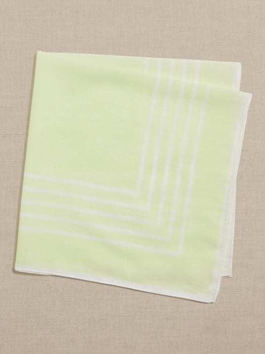 Summer Stripe Cotton Bandana