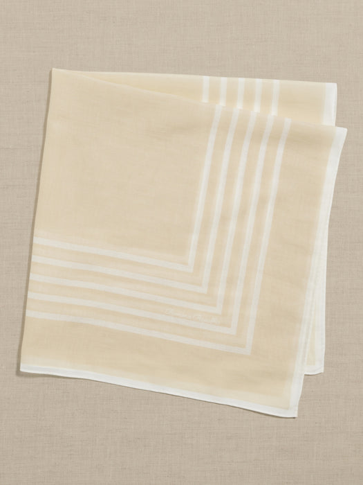 Summer Stripe Cotton Bandana