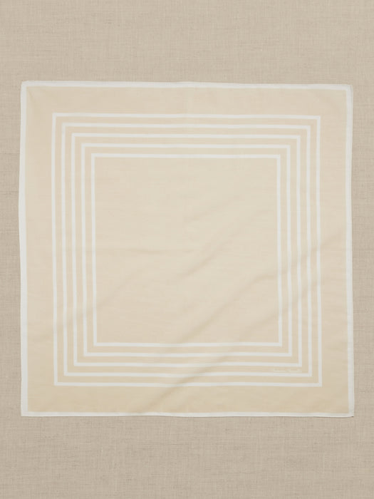 Summer Stripe Cotton Bandana