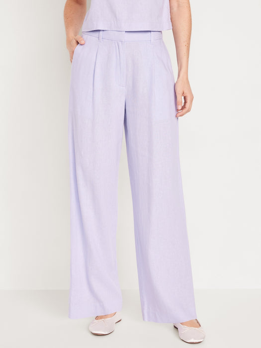 Extra High-Waisted Wide-Leg Taylor Pants