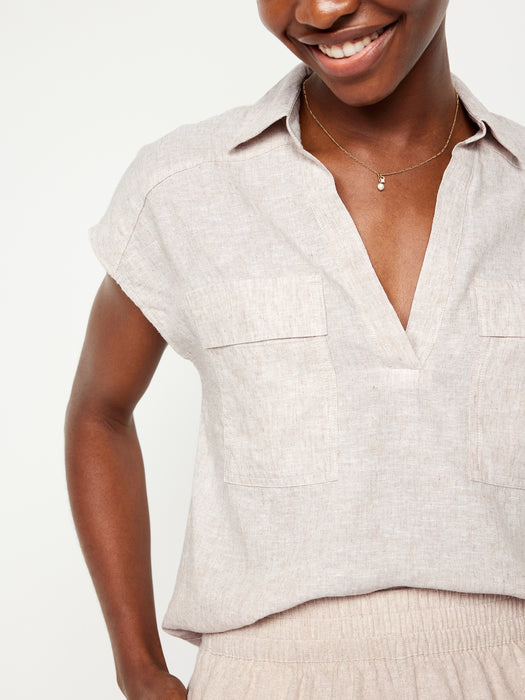 Dolman-Sleeve Utility Top