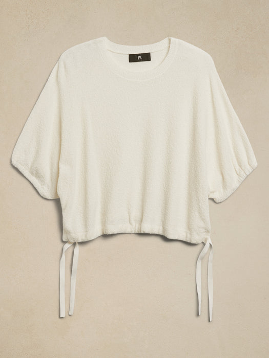 Lucia Cropped Bouclé Sweater