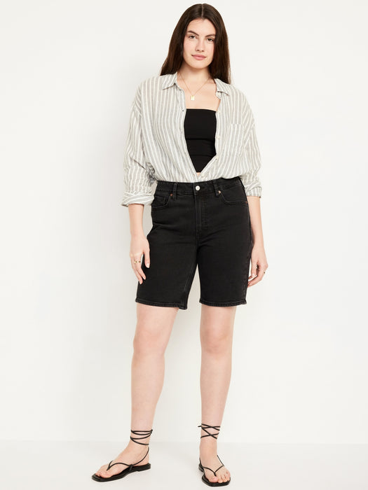 High-Waisted OG Shorts -- 9-inch inseam