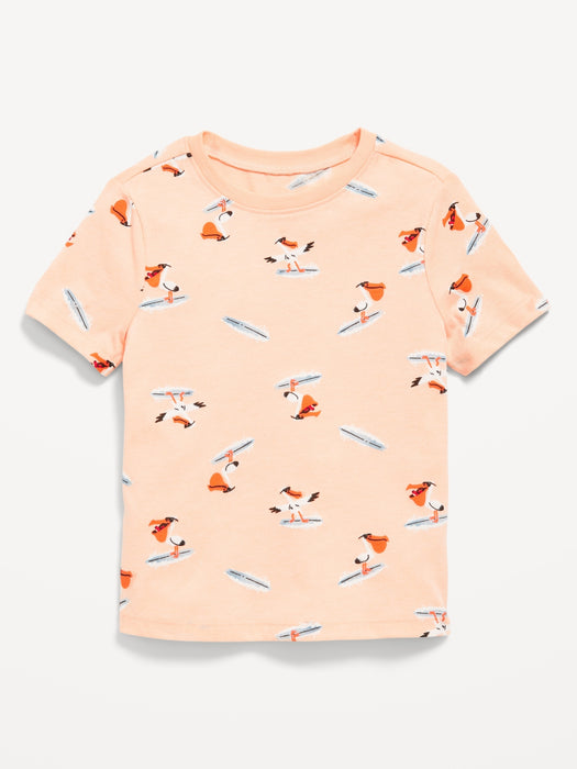 Printed Short-Sleeve T-Shirt for Toddler Boys