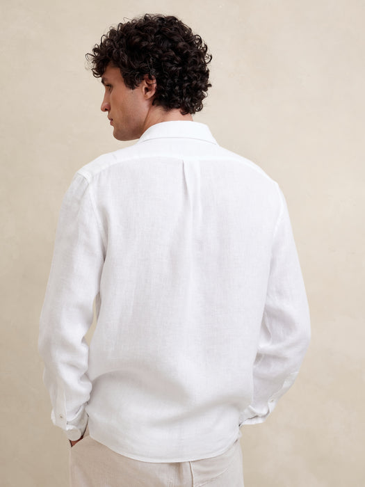 Standard Zig-zag Linen Shirt