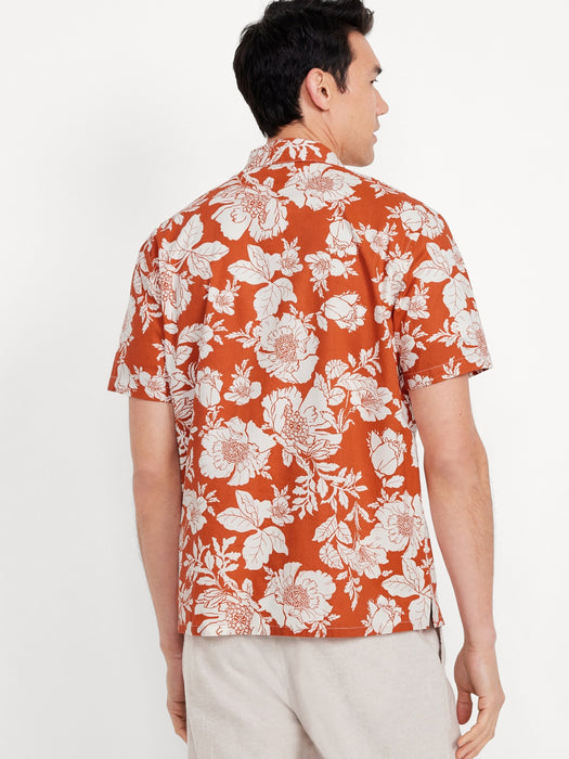 Short-Sleeve Camp Shirt
