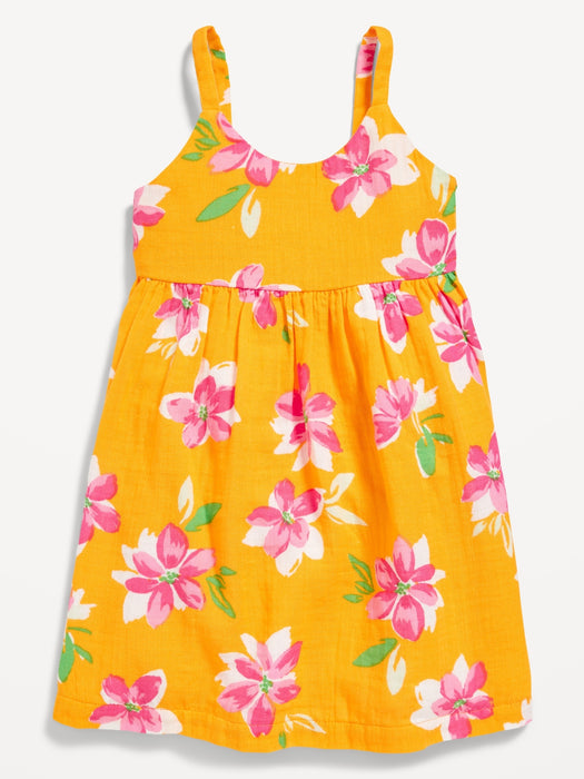 Printed Cami Dress for Toddler Girls