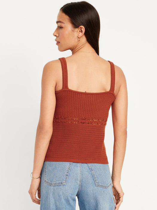 Sweater-Knit Tank Top
