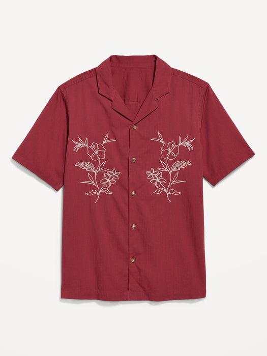 Short-Sleeve Camp Shirt
