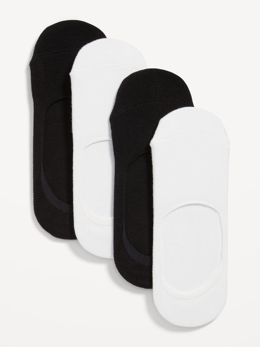 4-Pack No Show Socks