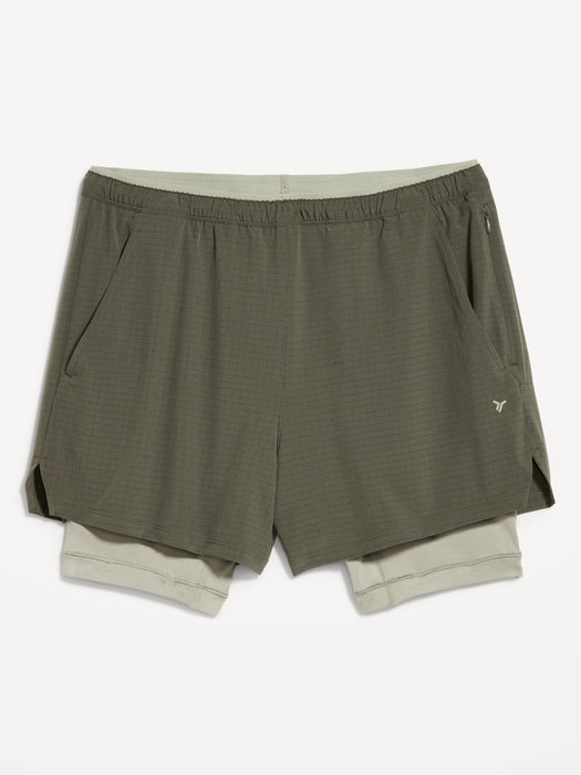 2-in-1 Trail Shorts -- 4-inch inseam