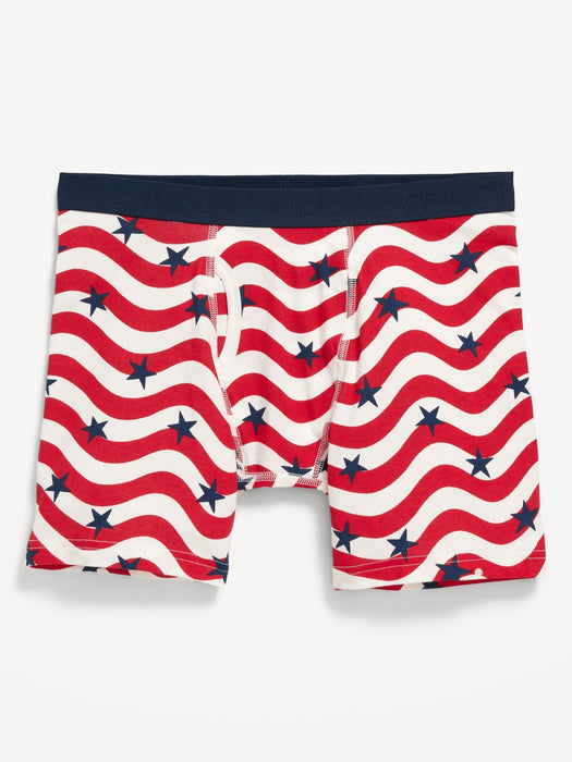 Printed Boxer Briefs -- 6.25-inch inseam