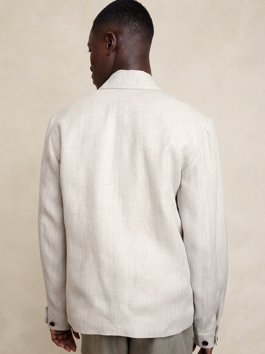 Seacliff Linen Shirt Jacket