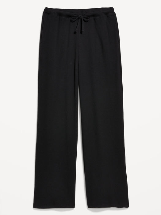 Mid-Rise Waffle Lounge Pant