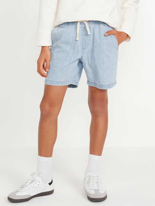 Above Knee Pull-On Jean Shorts for Boys