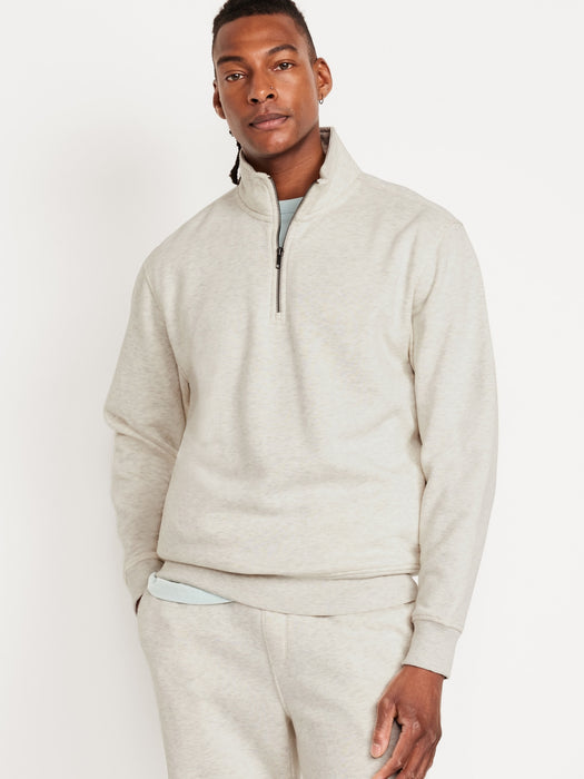 Oversized Fleece Quarter Zip