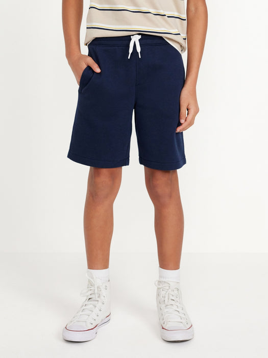 Fleece Jogger Shorts for Boys (At Knee)