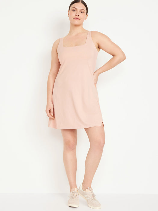 PowerSoft Square-Neck Athletic Dress