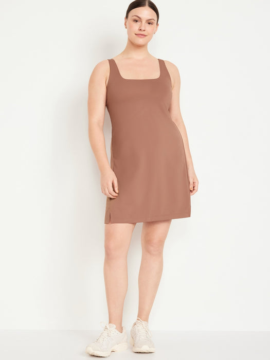 PowerSoft Square-Neck Athletic Dress