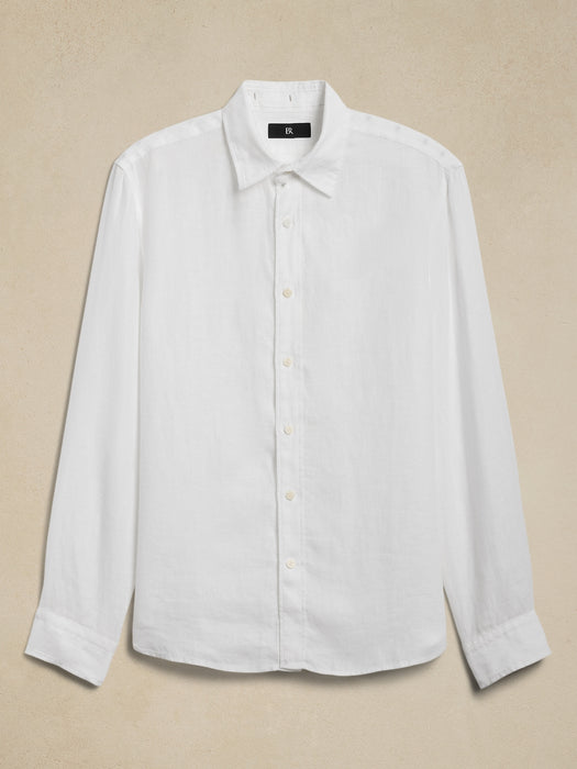 Standard Zig-zag Linen Shirt