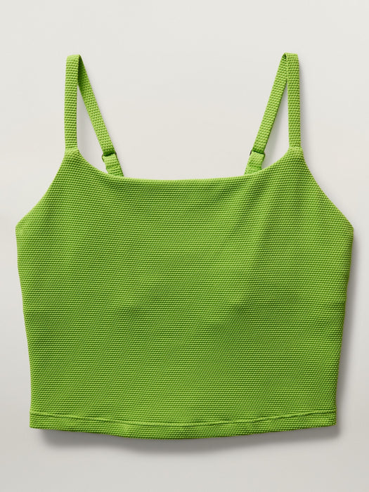 Scoop Crop Pique Tankini D-DD