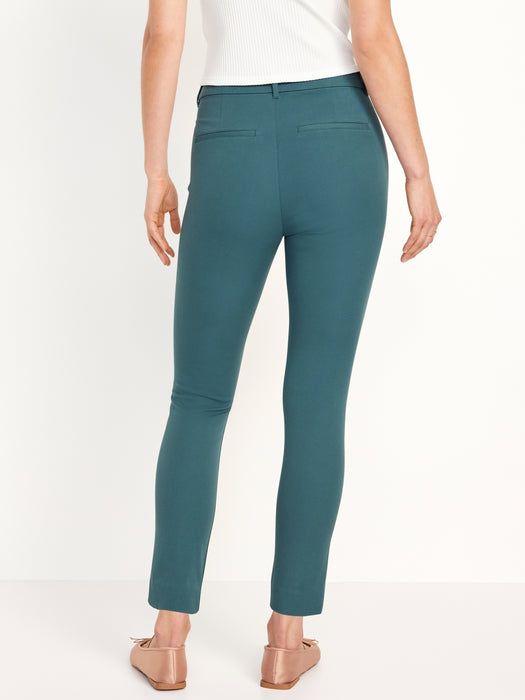 High-Waisted Pixie Skinny Ankle Pants