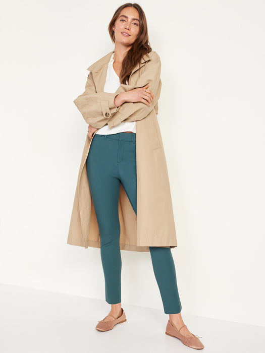 High-Waisted Pixie Skinny Ankle Pants