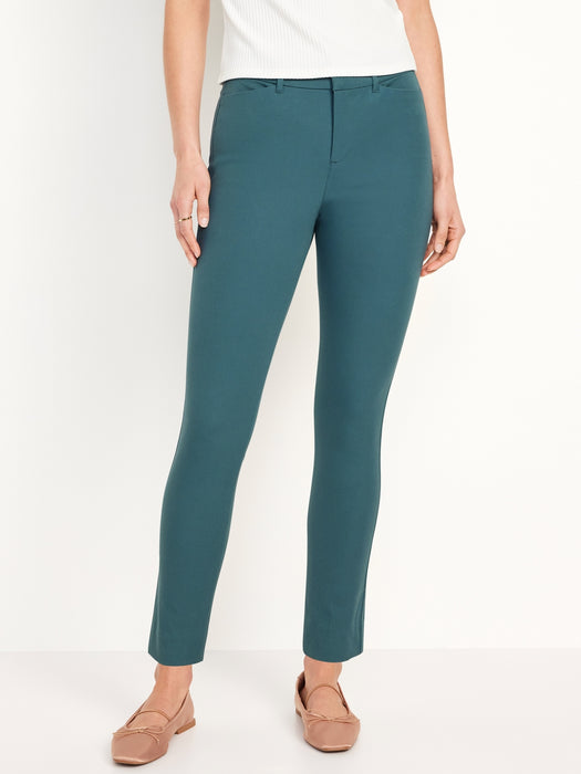 High-Waisted Pixie Skinny Ankle Pants