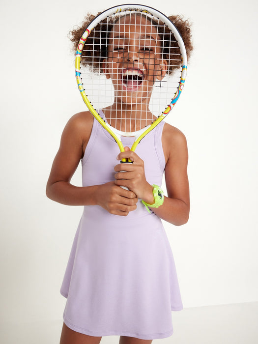 PowerPress Sleeveless Athletic Dress for Girls