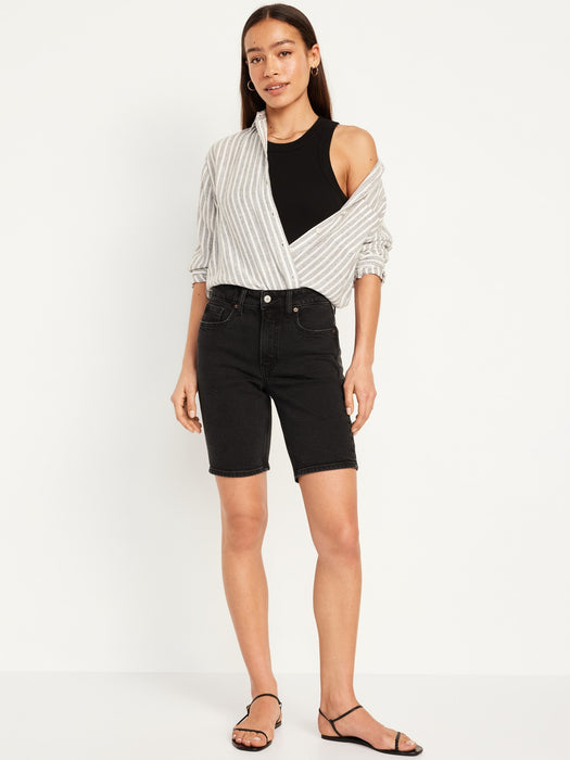 High-Waisted OG Shorts -- 9-inch inseam