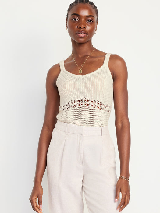 Sweater-Knit Tank Top