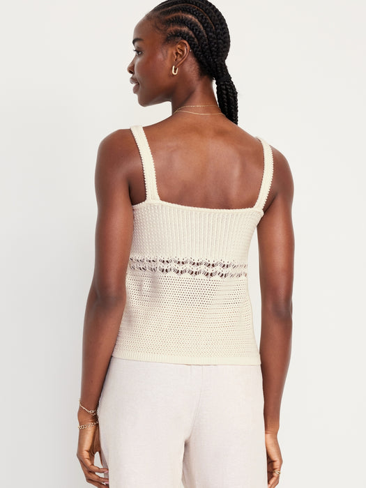Sweater-Knit Tank Top