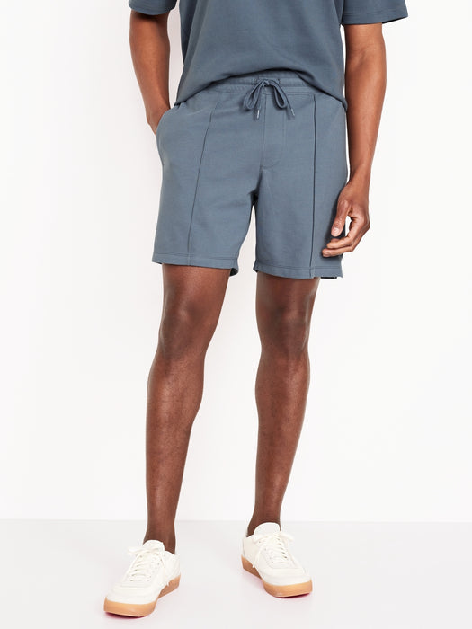 Relaxed Track Shorts -- 7-inch inseam