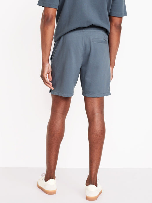 Relaxed Track Shorts -- 7-inch inseam