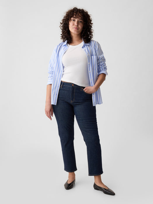 Mid Rise Vintage Slim Jeans