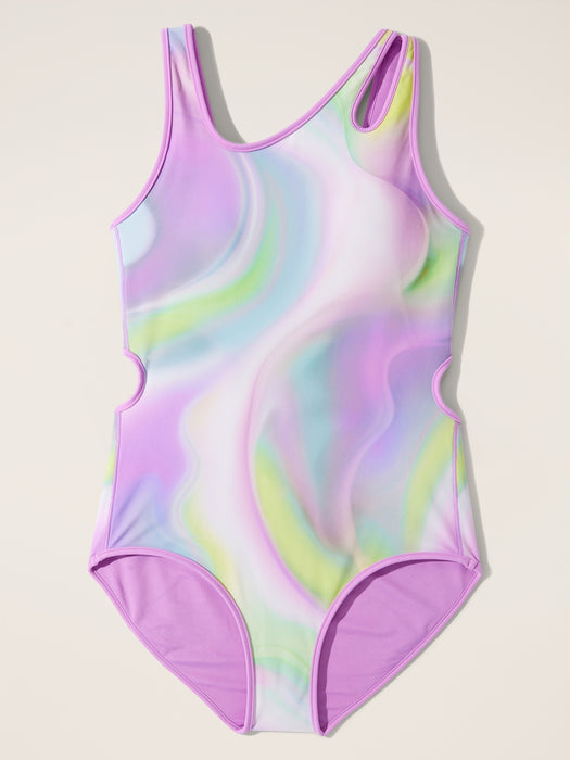 Athleta Girl Cutout One Piece Swimsuit