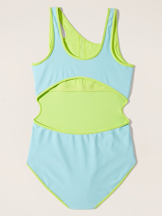 Athleta Girl Cutout One Piece Swimsuit