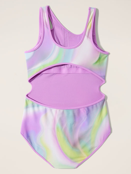 Athleta Girl Cutout One Piece Swimsuit