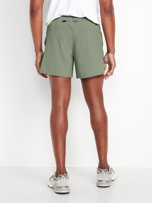 StretchTech Lined Run Shorts -- 5-inch inseam