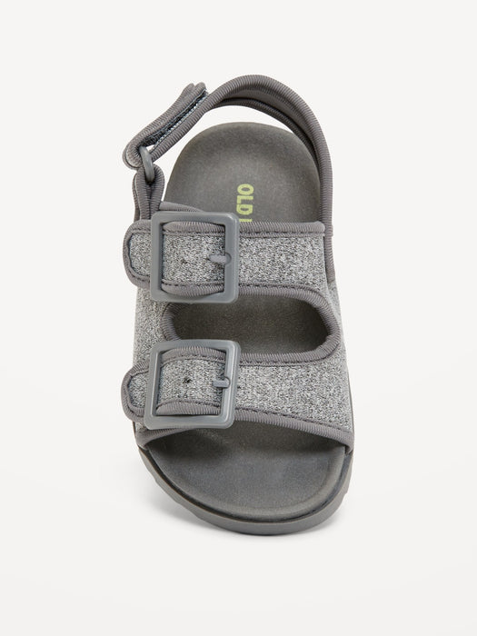 Double-Strap Chunky Sandals for Toddler Boys