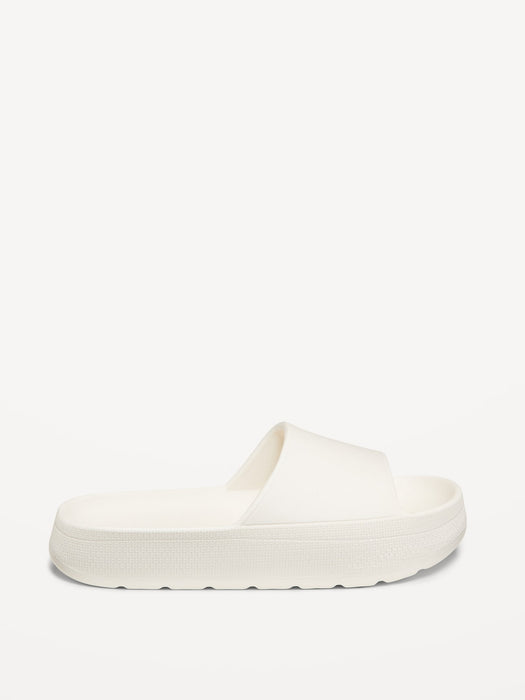 Flatform Slide Sandals for Girls (Partially Plant-Based)