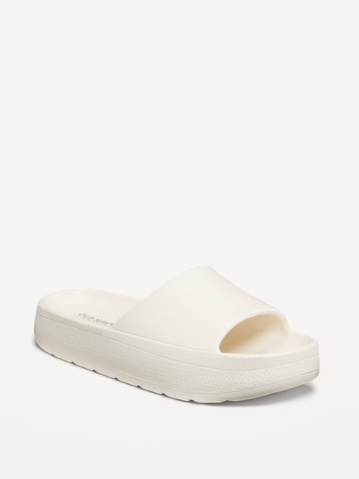 Flatform Slide Sandals for Girls (Partially Plant-Based)