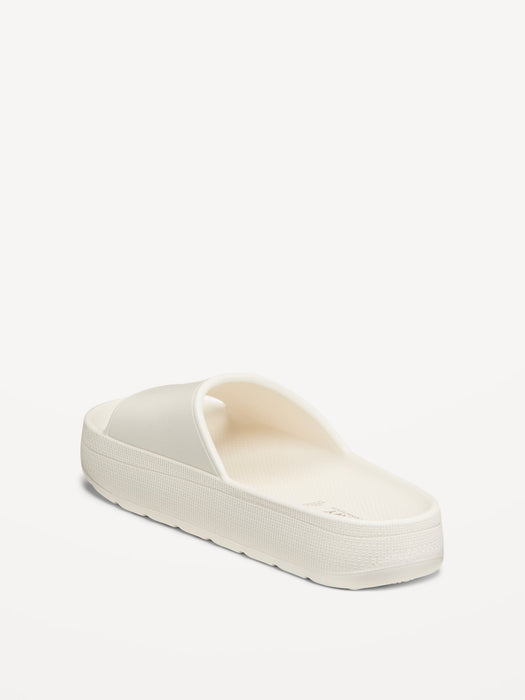 Flatform Slide Sandals for Girls (Partially Plant-Based)