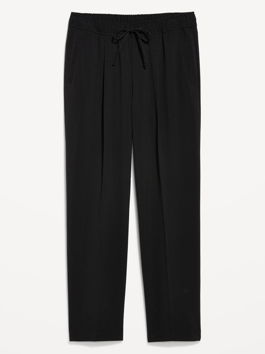 High-Waisted Billie Straight Ankle Trouser